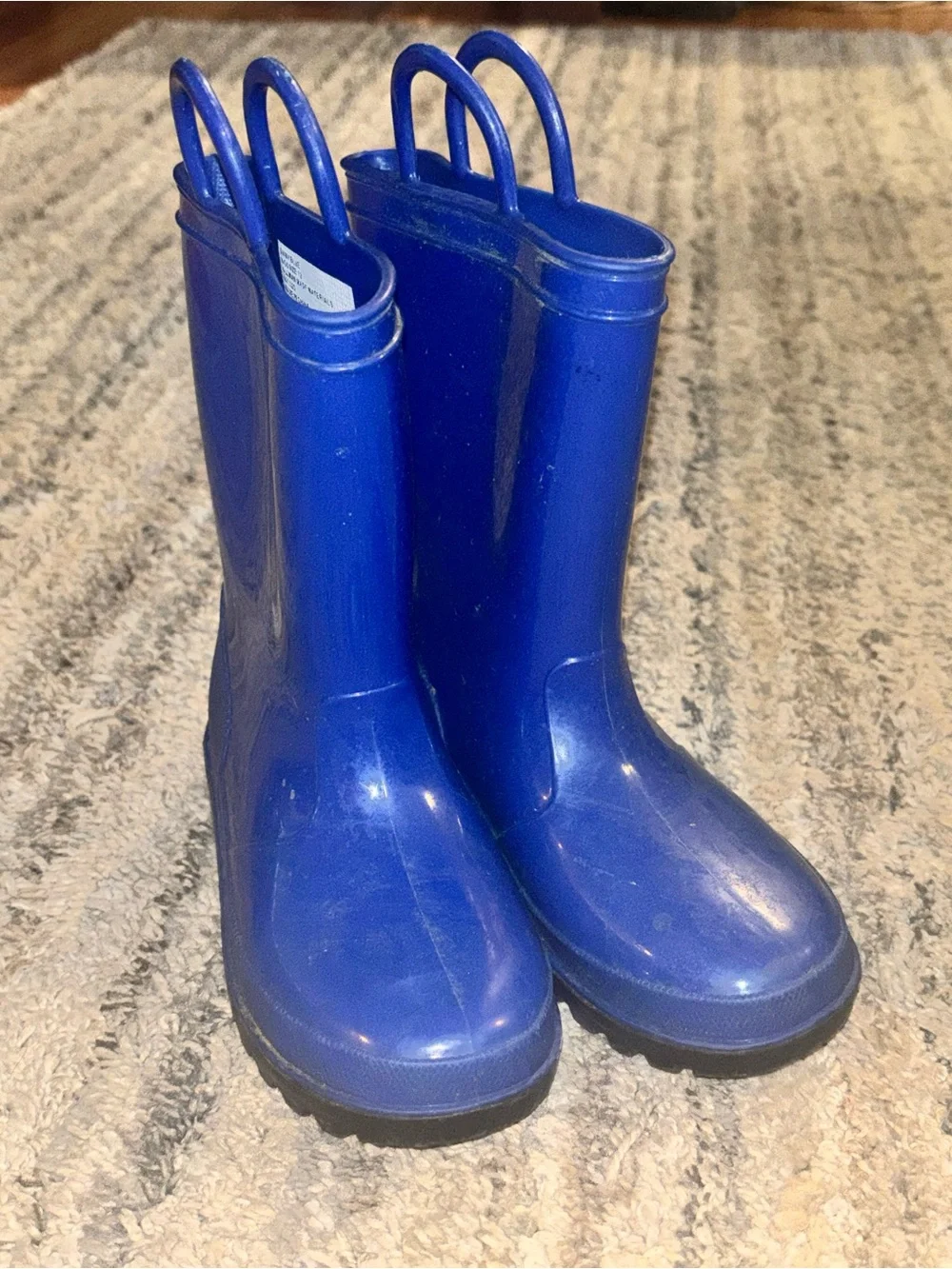 Kids Blue Waterproof Rain Boots